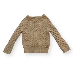 Jamie Kay Pepper Marle Cotton Cable Knit Sweater